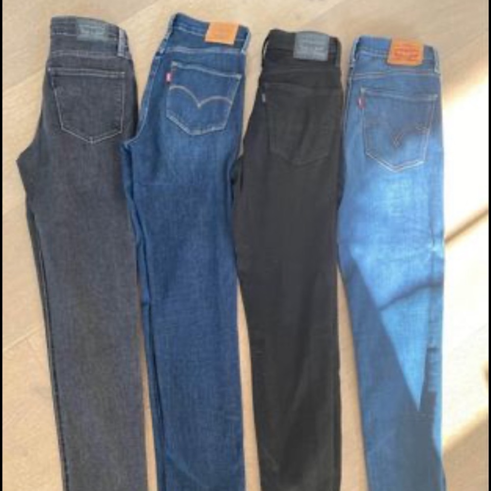 Levis 721 high rise skinny
